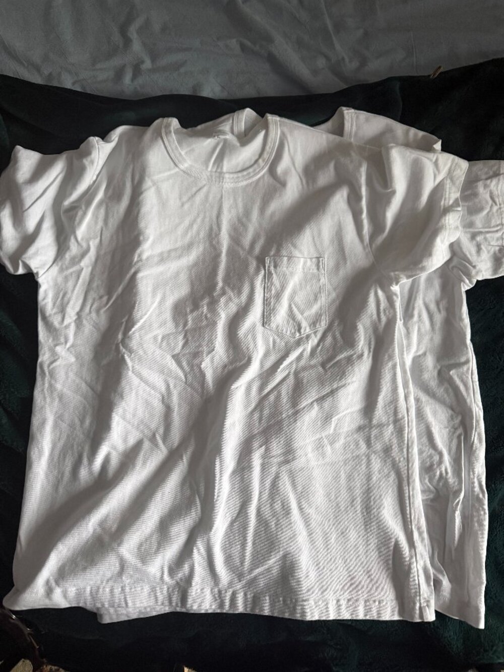 3sixteen Heavyweight Pocket T-Shirt 2-pack in White - Size 2X